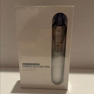Comedo Suction Tool Pore Cleaner - White and Silver